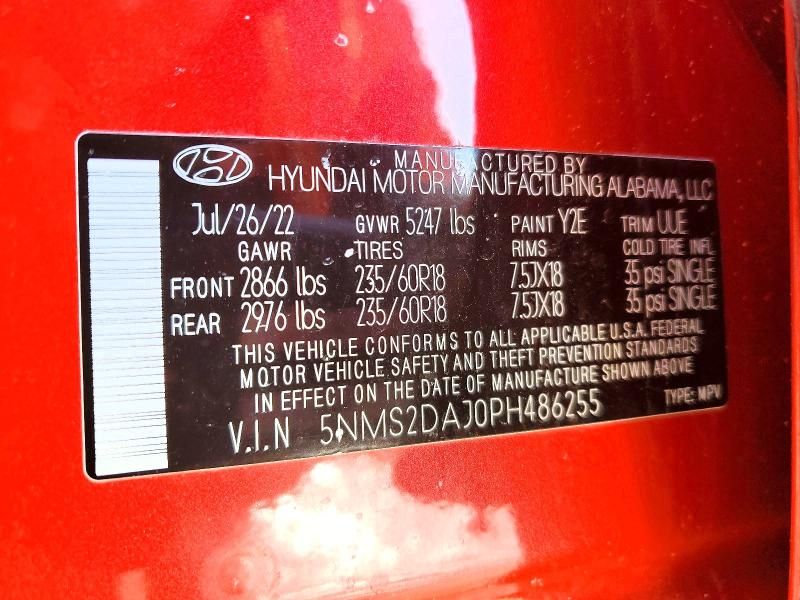 2023 Hyundai Santa fe sel