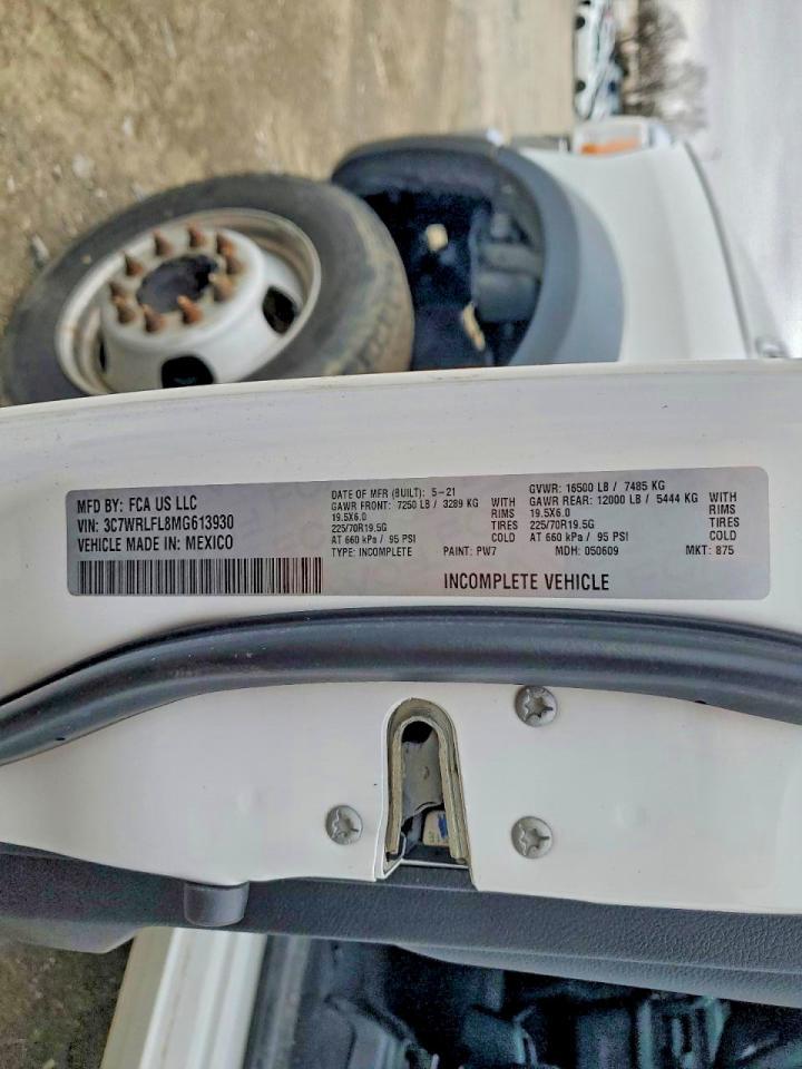 2021 Dodge RAM 4500 Truck Cab AND Chassis
