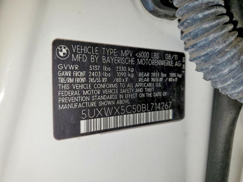 2011 BMW X3 Xdrive28i
