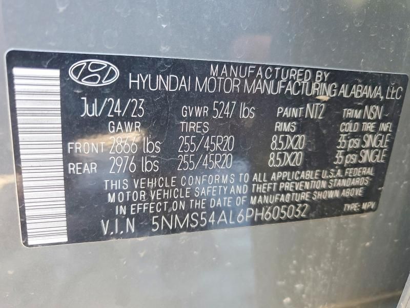 2023 Hyundai Santa fe Calligraphy