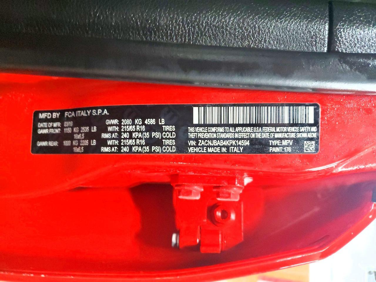 2019 Jeep Renegade Sport