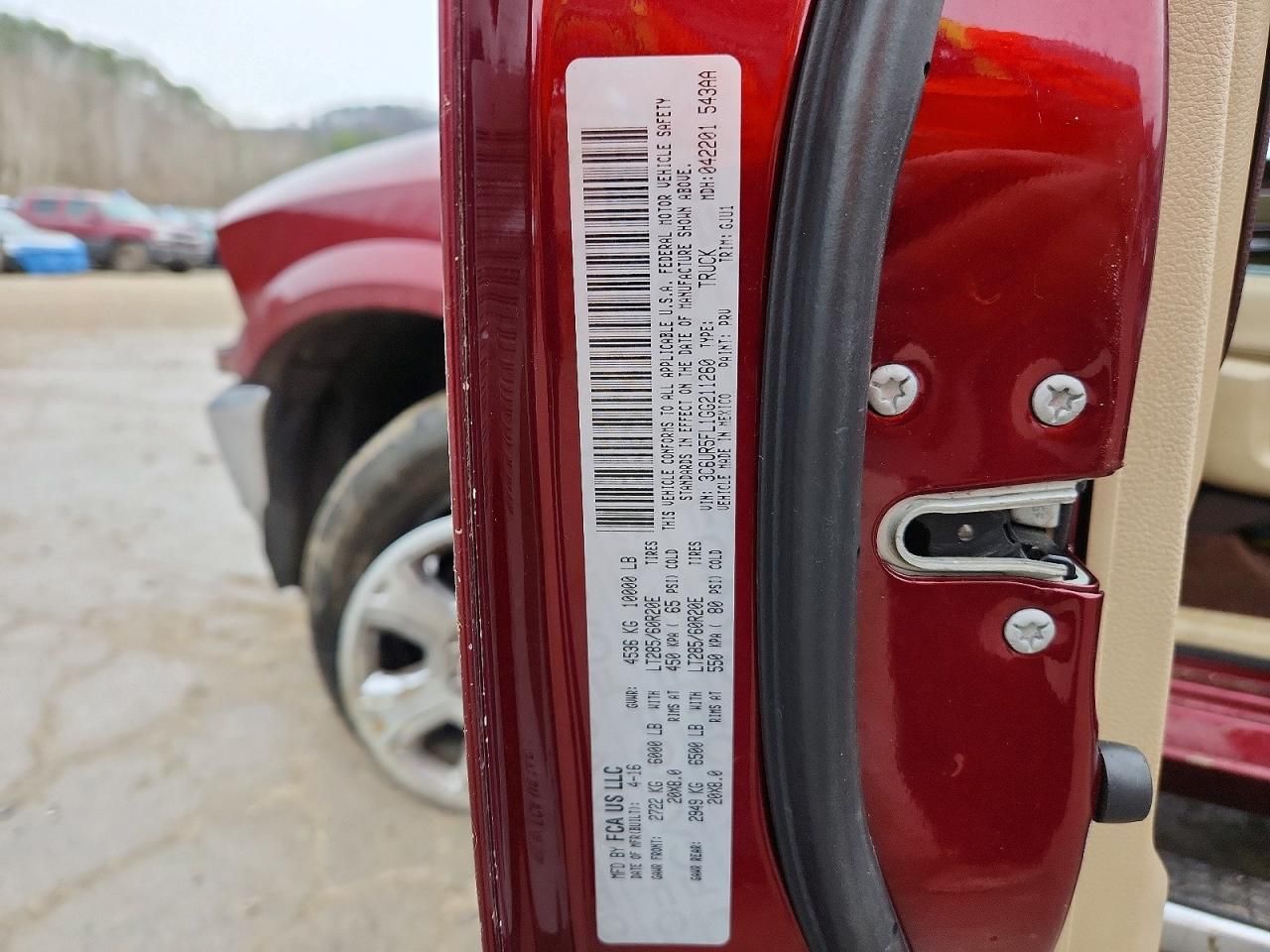 2016 Dodge 2500 Laramie