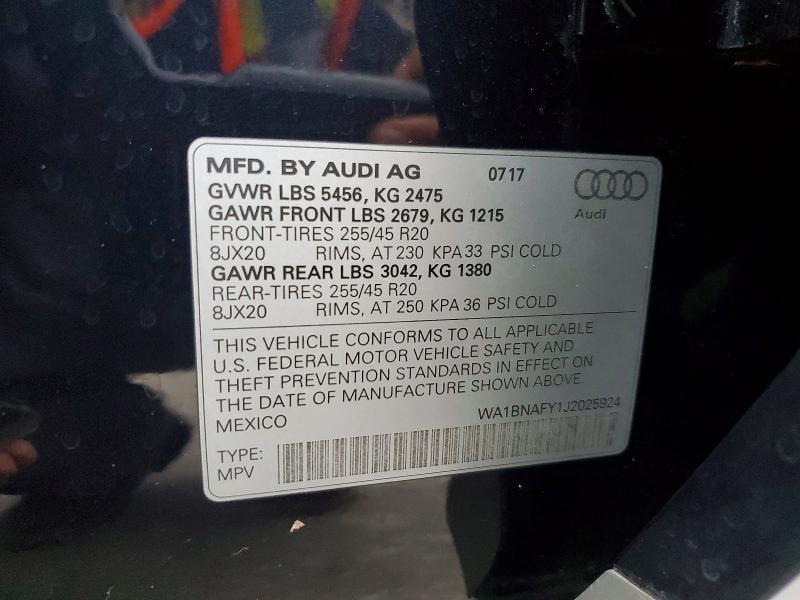 2018 Audi Q5 Premium Plus