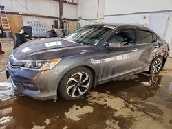 Vehiculos salvage en venta de Copart Nisku, AB: 2017 Honda Accord exl