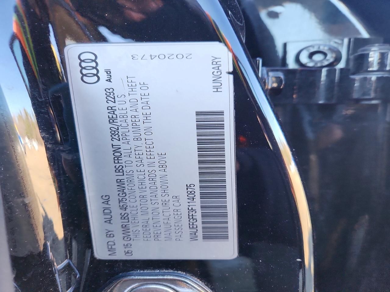 2015 Audi A3 Premium Plus