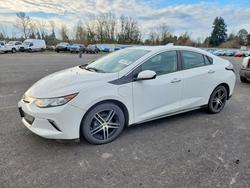 Chevrolet Volt salvage cars for sale: 2017 Chevrolet Volt lt