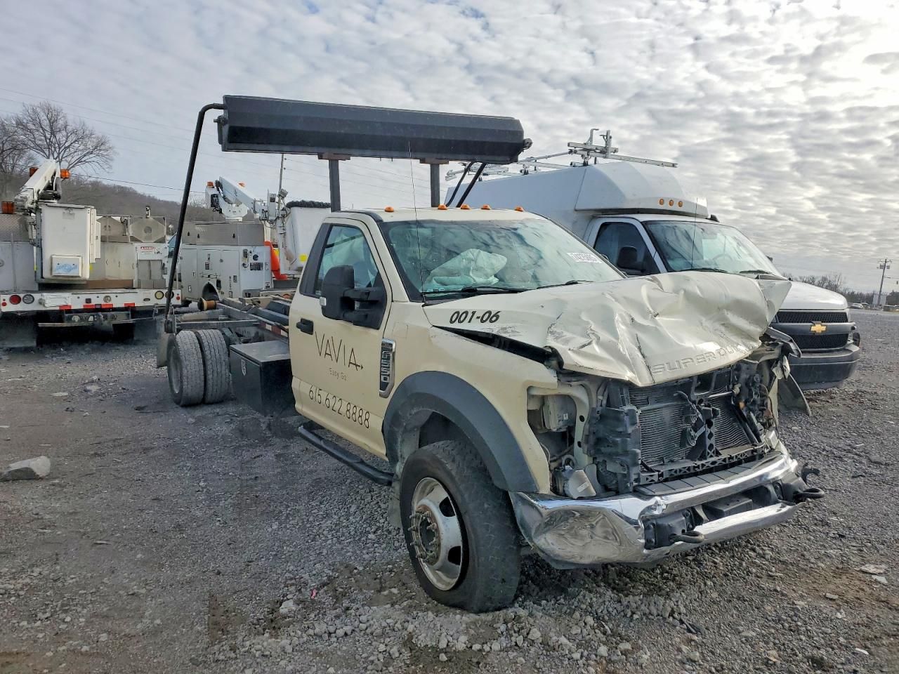 2019 Ford F550 Super Duty ROLL-OFF Container Truck