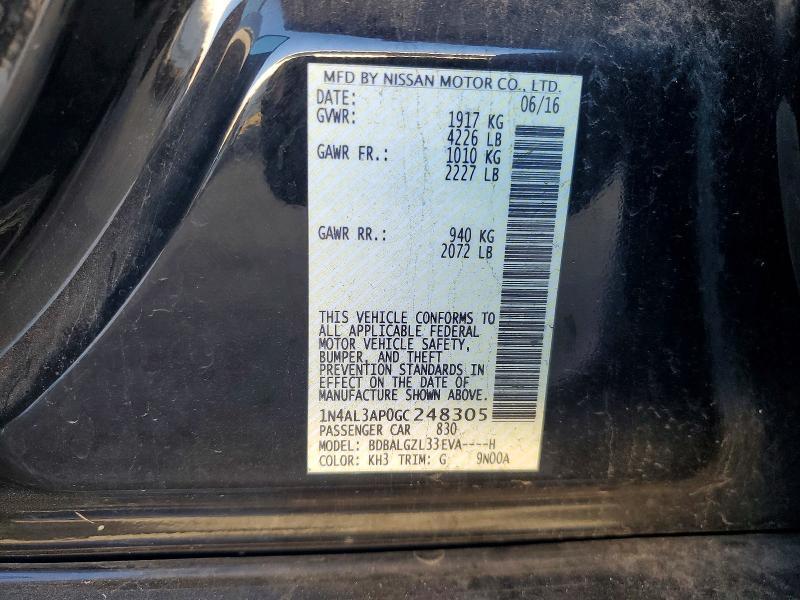 2016 Nissan Altima 2.5