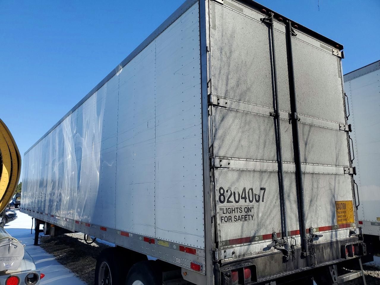2014 Utility VS2RA Refrigerated Van Trailer