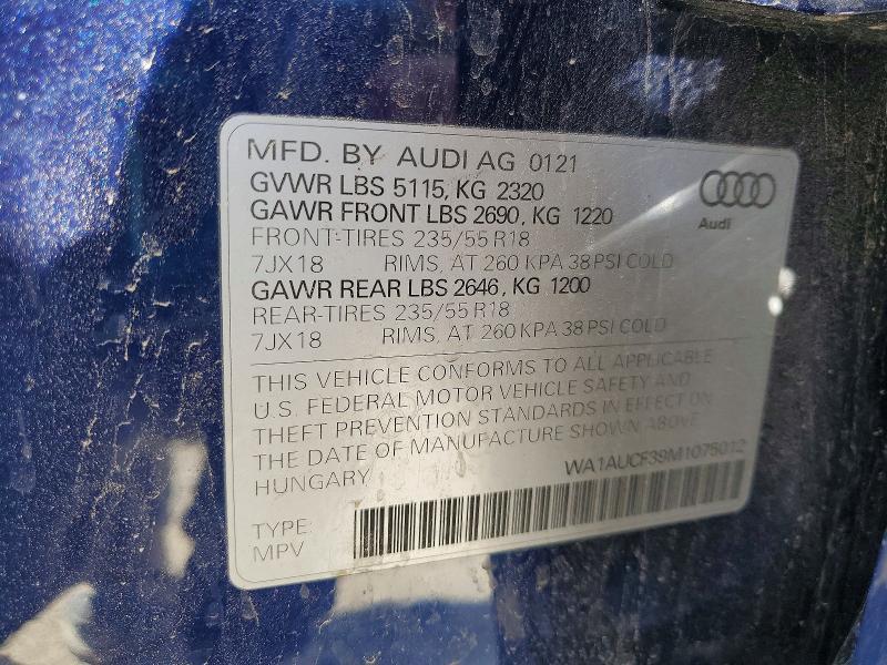 2021 Audi Q3 Premium 40