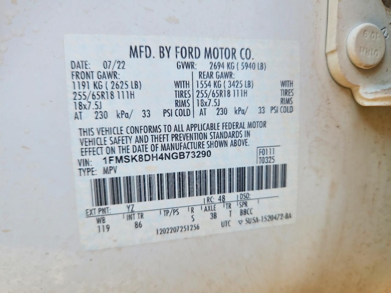 2022 Ford Explorer xlt