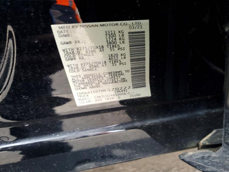 2021 Nissan Titan Pro-4x