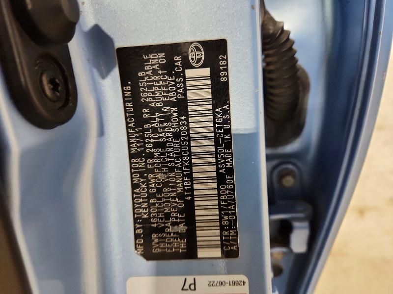 2012 Toyota Camry Base