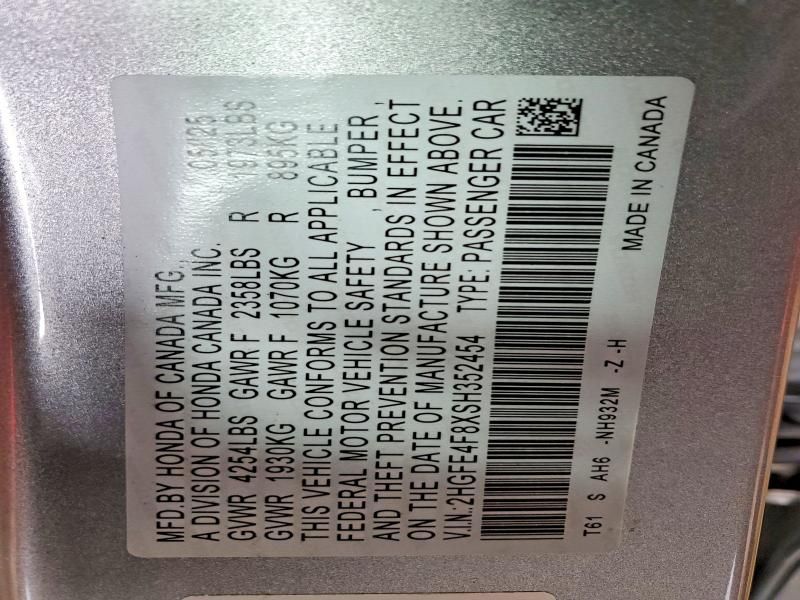 2025 Honda Civic Sport