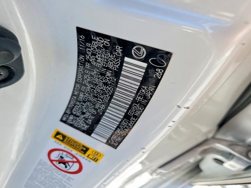 2017 Lexus Es 350 Base