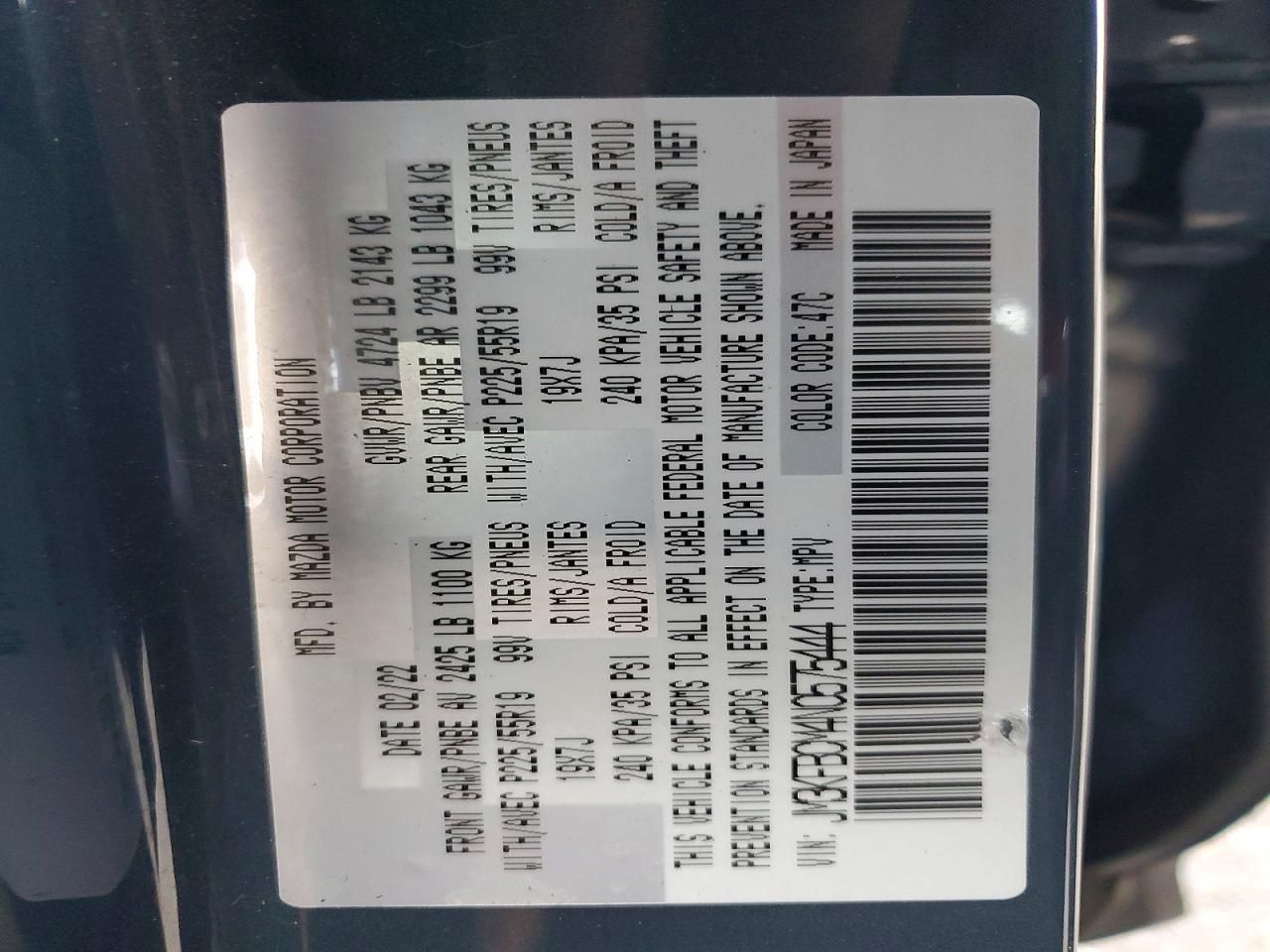 2022 Mazda Cx-5 Preferred