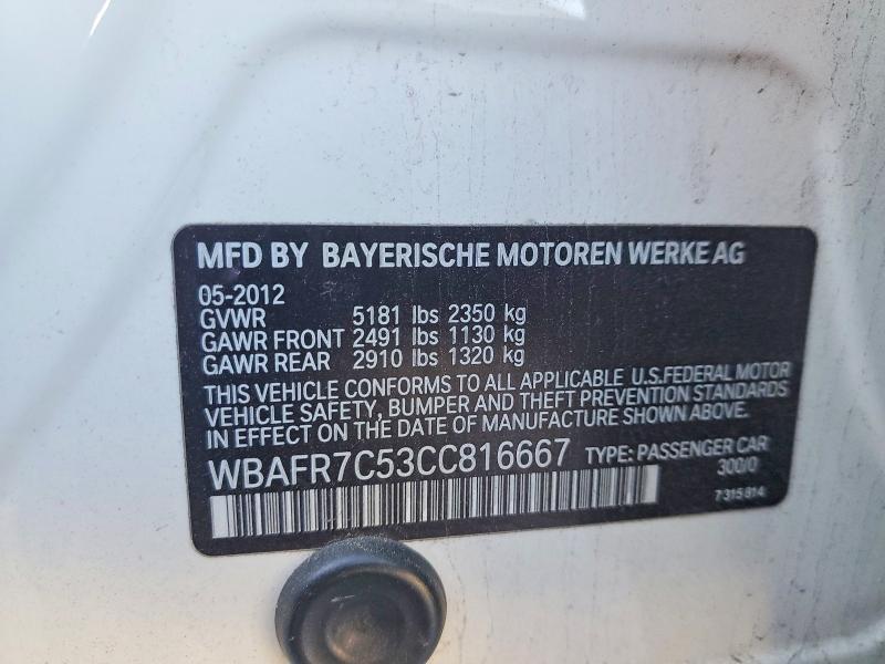 2012 BMW 535 i