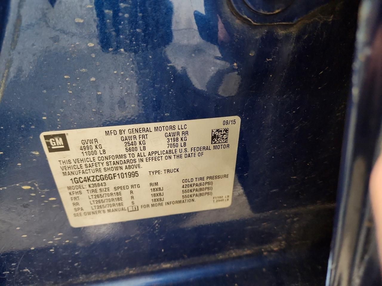 2016 Chevrolet Silverado K3500 lt