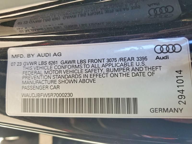 2024 Audi E-tron gt Prestige