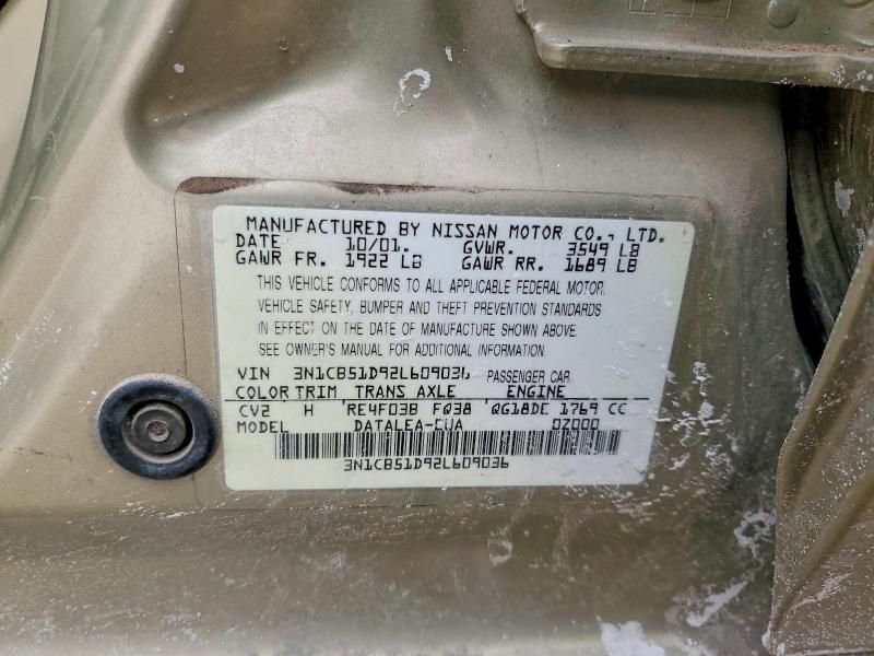 2002 Nissan Sentra xe