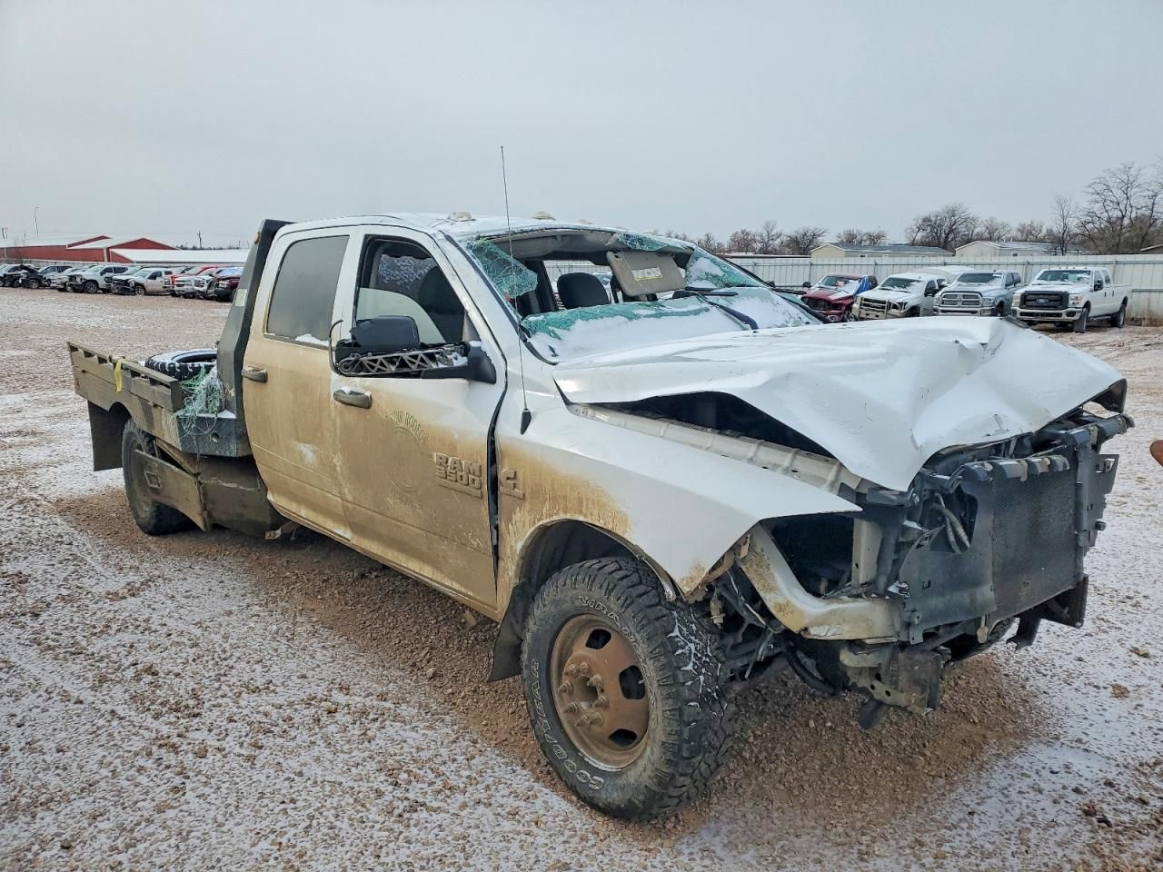 2015 Dodge RAM 3500 Flatbed Truck
