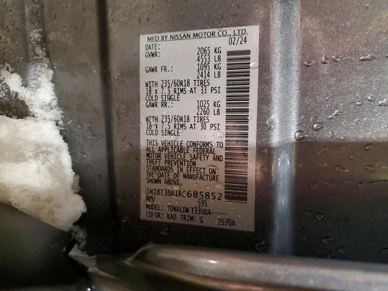 2024 Nissan Rogue sv