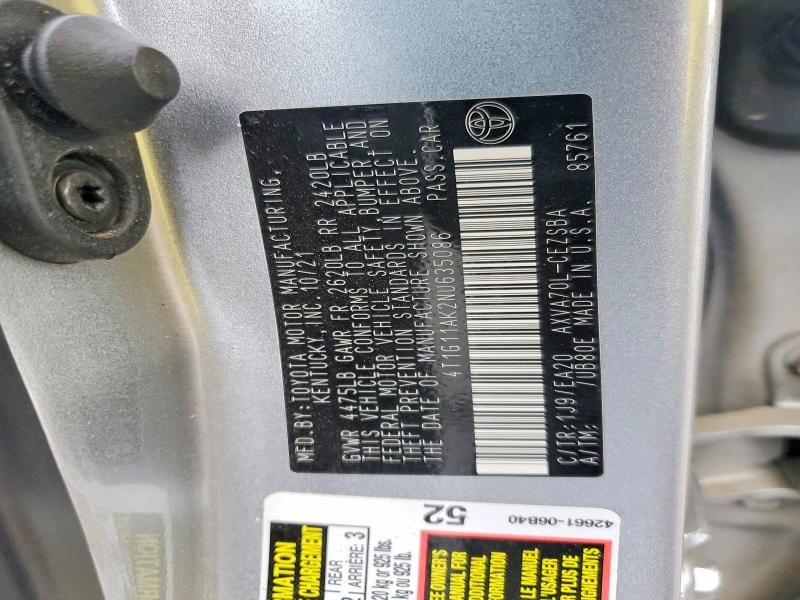 2022 Toyota Camry se