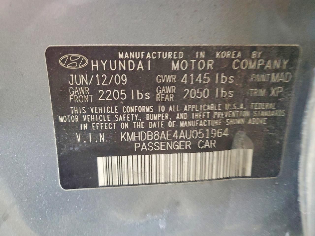 2010 Hyundai Elantra Touring gls