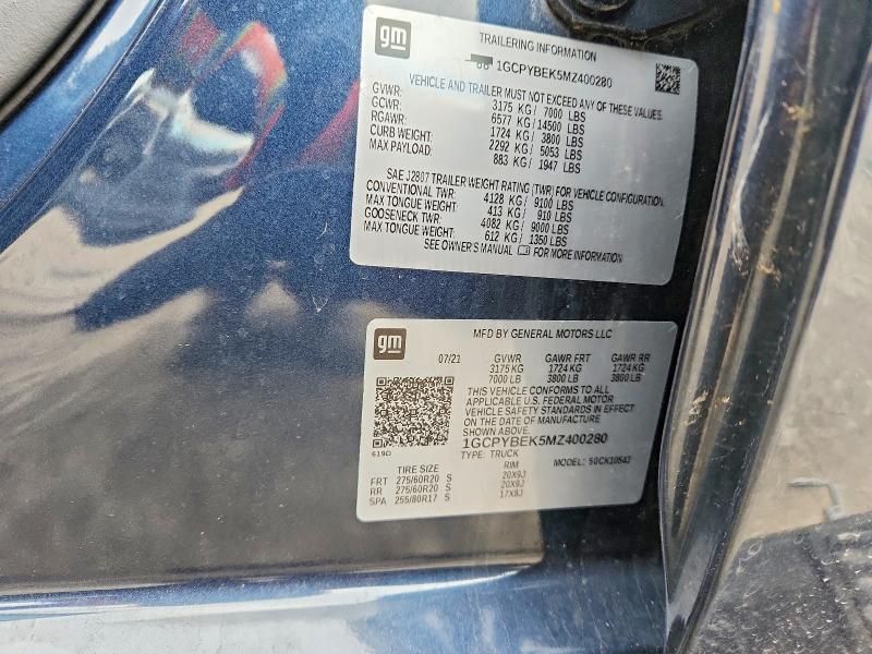 2021 Chevrolet Silverado K1500 Custom