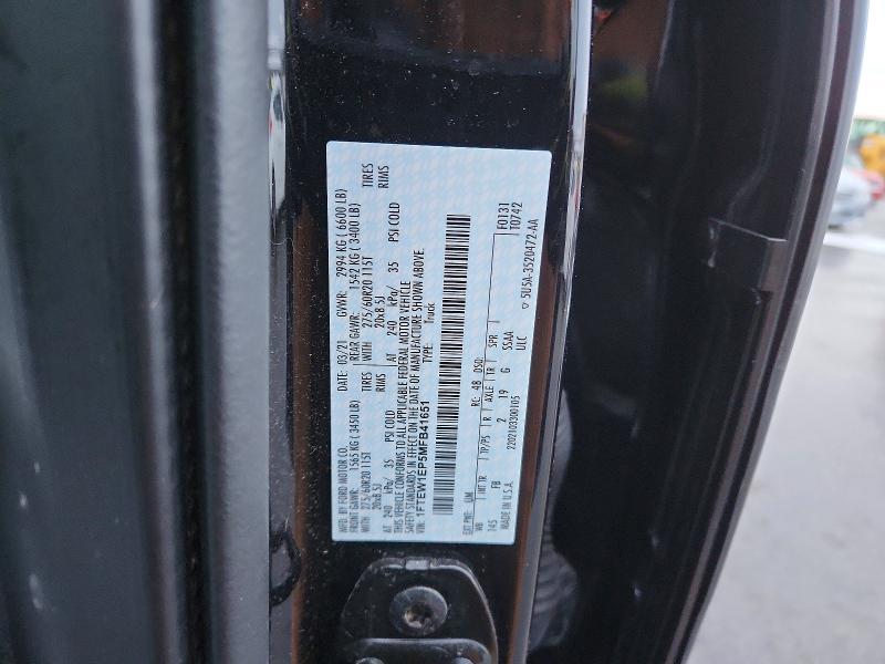 2021 Ford F150 Supercrew