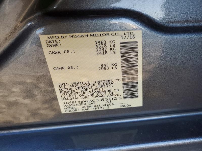 2019 Nissan Altima s