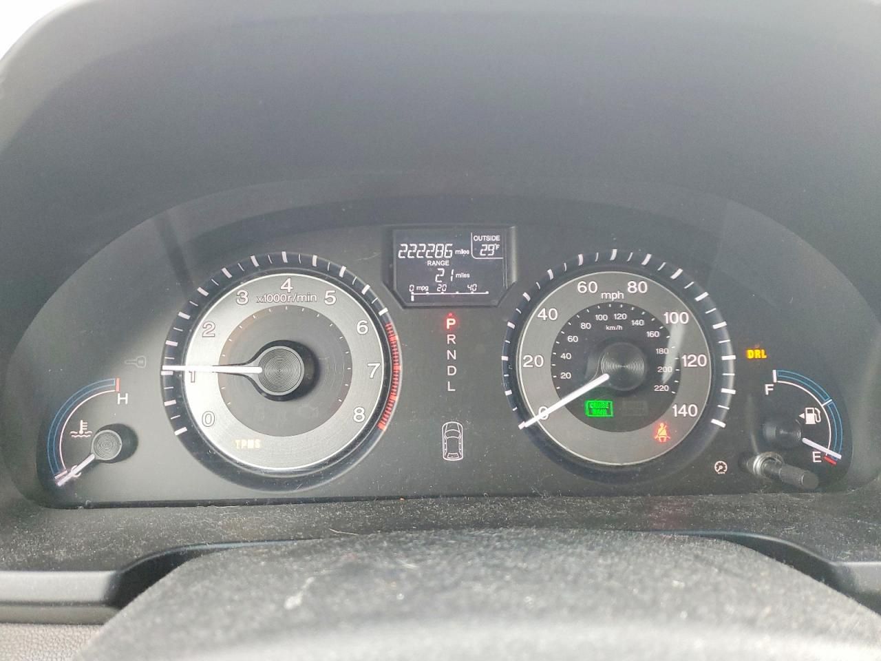 2012 Honda Odyssey exl