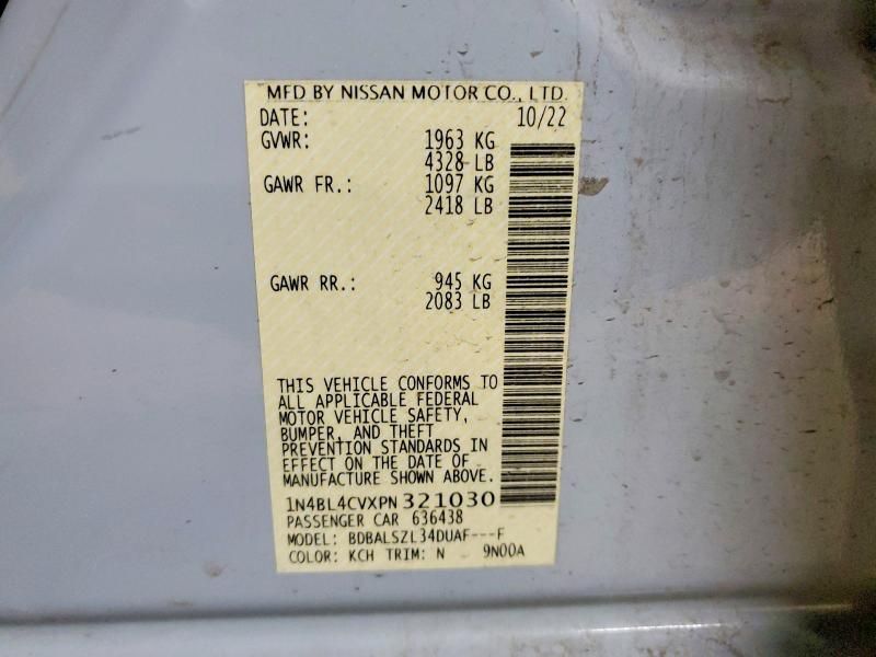 2023 Nissan Altima sr