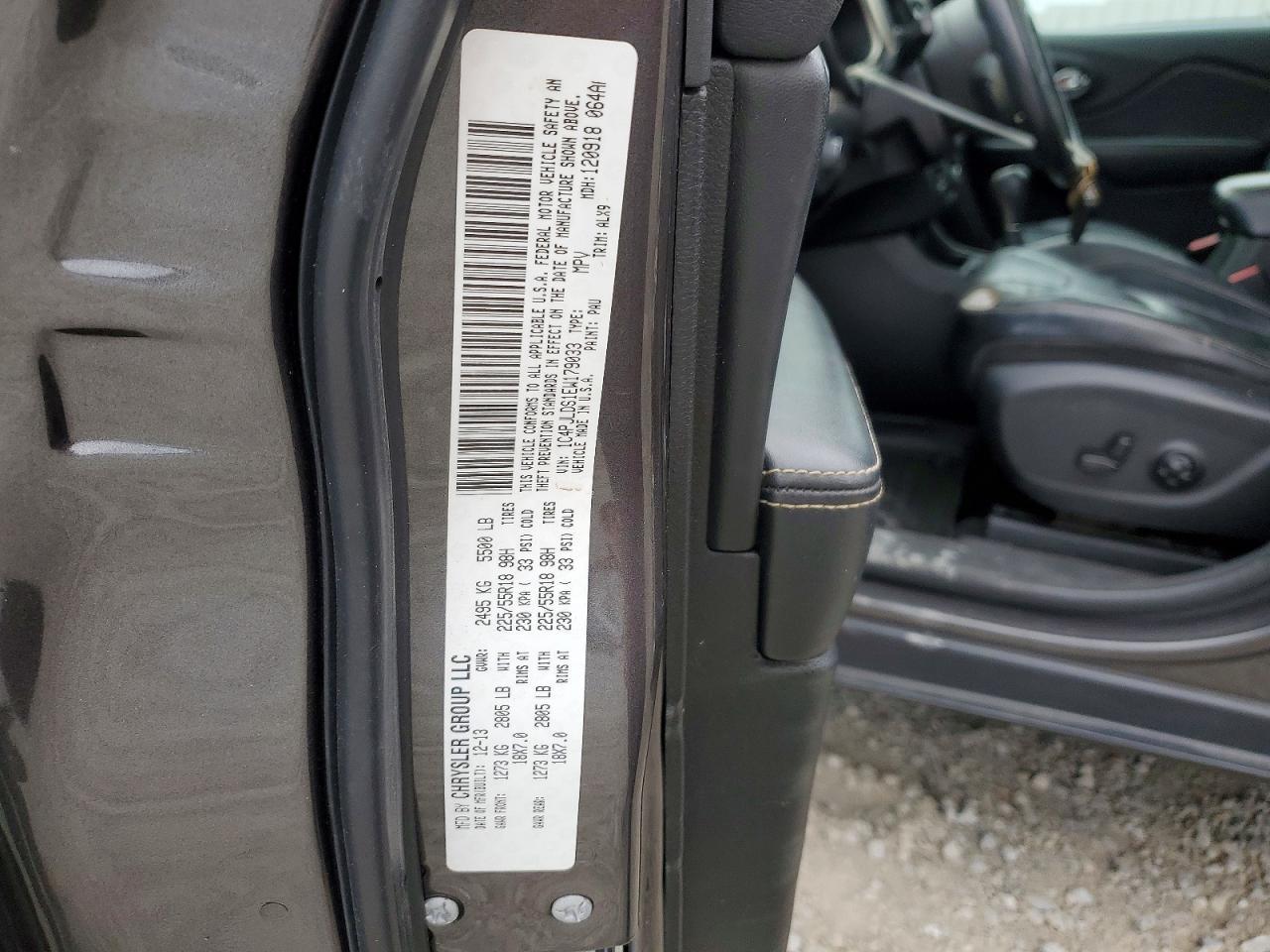 2014 Jeep Cherokee Limited