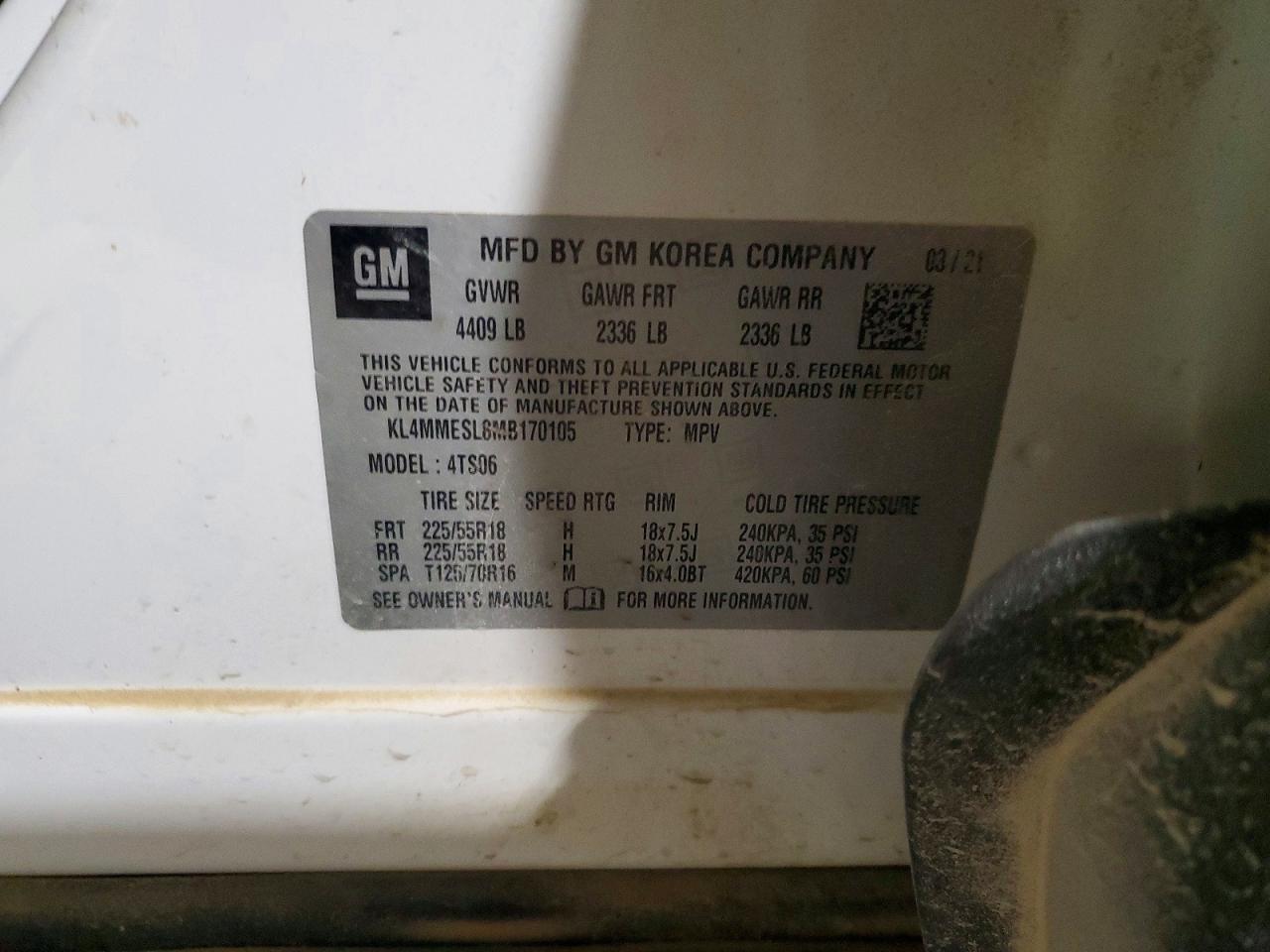 2021 Buick Encore gx Select