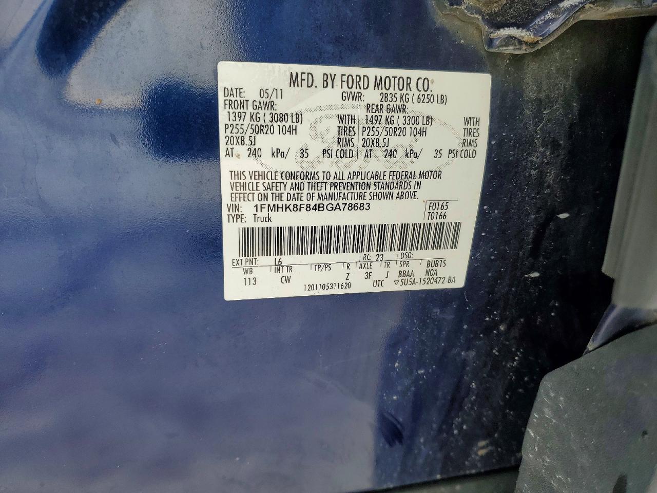 2011 Ford Explorer Limited