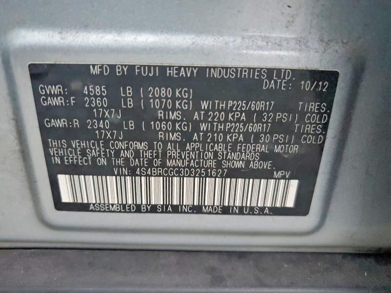 2013 Subaru Outback 2.5i Premium