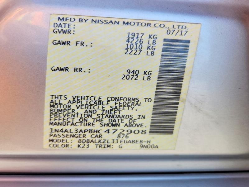 2017 Nissan Altima 2.5