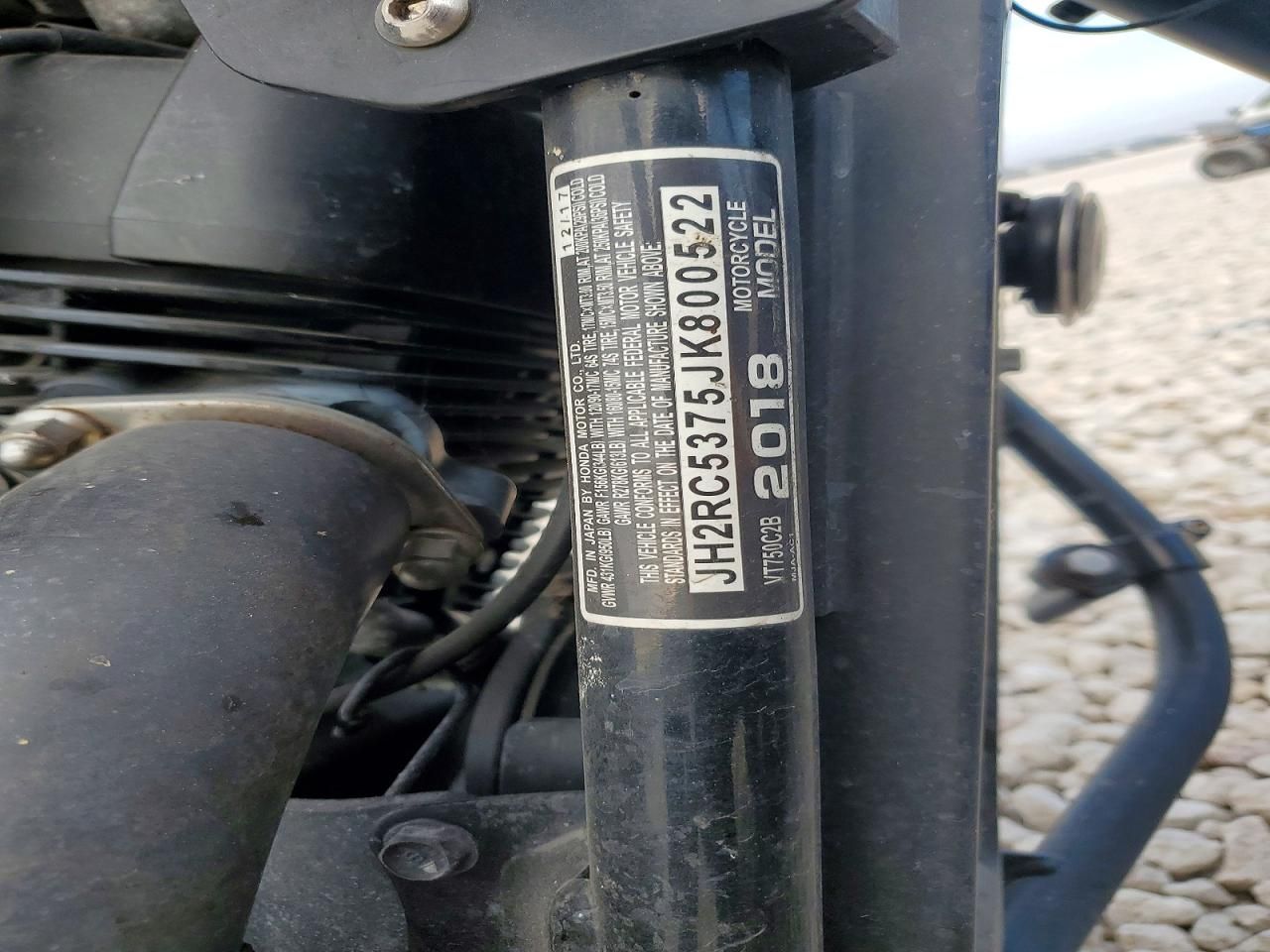 2018 Honda VT750 C2B