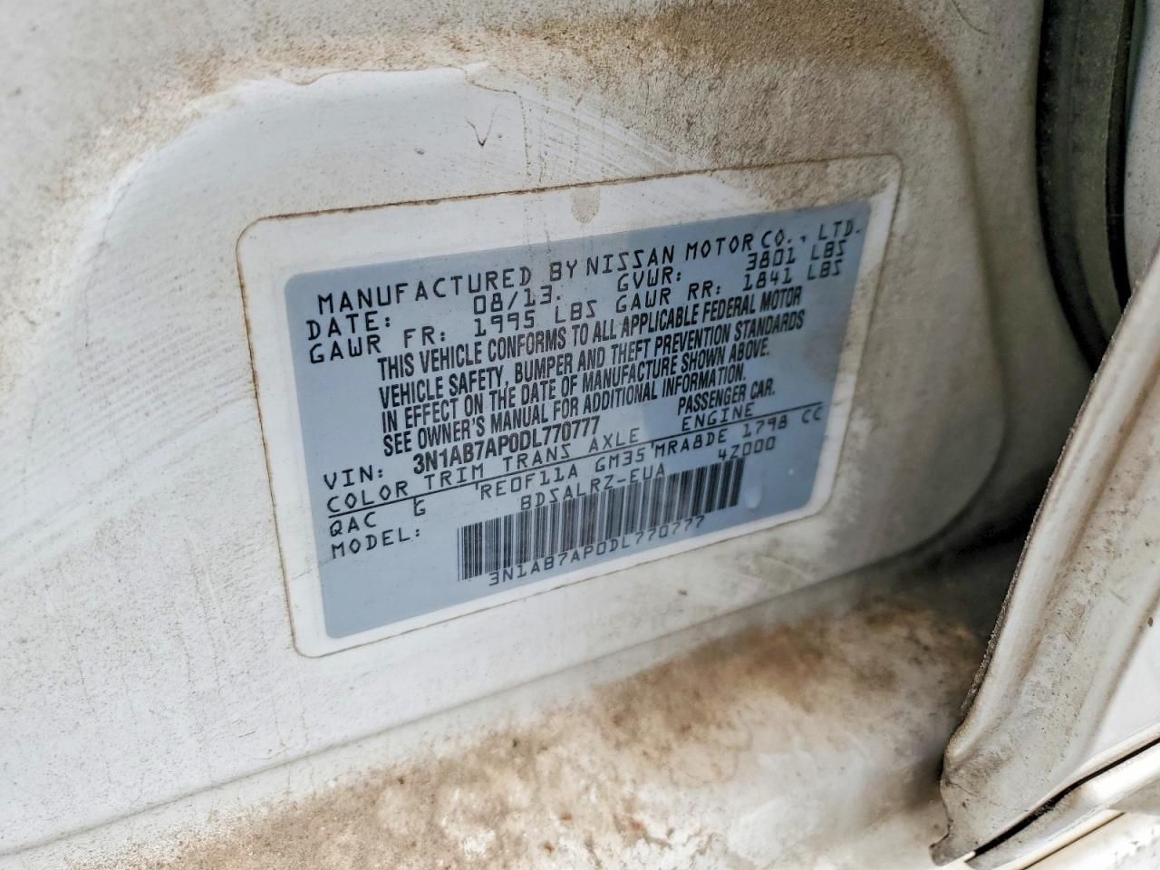 2013 Nissan Sentra s