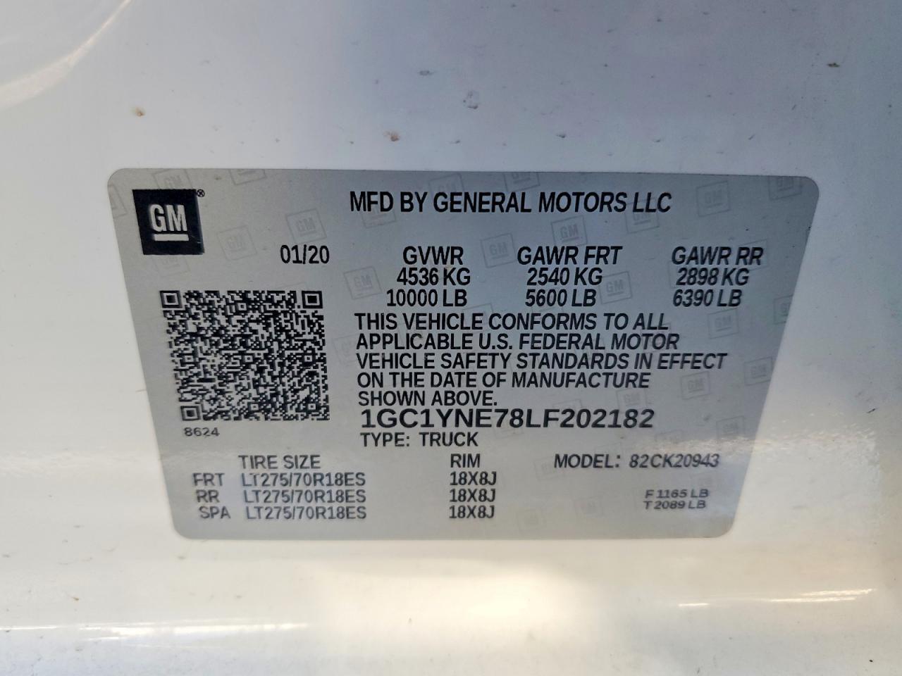 2020 Chevrolet Silverado K2500 Heavy Duty lt
