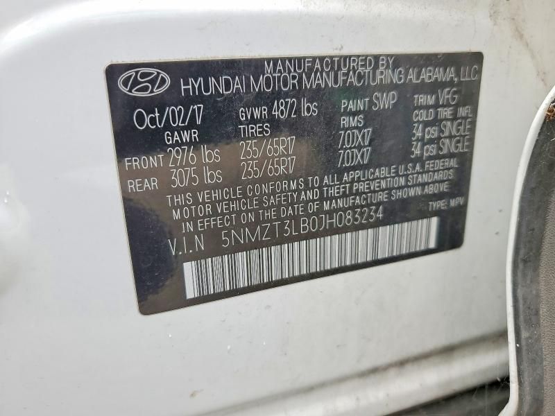 2018 Hyundai Santa fe Sport