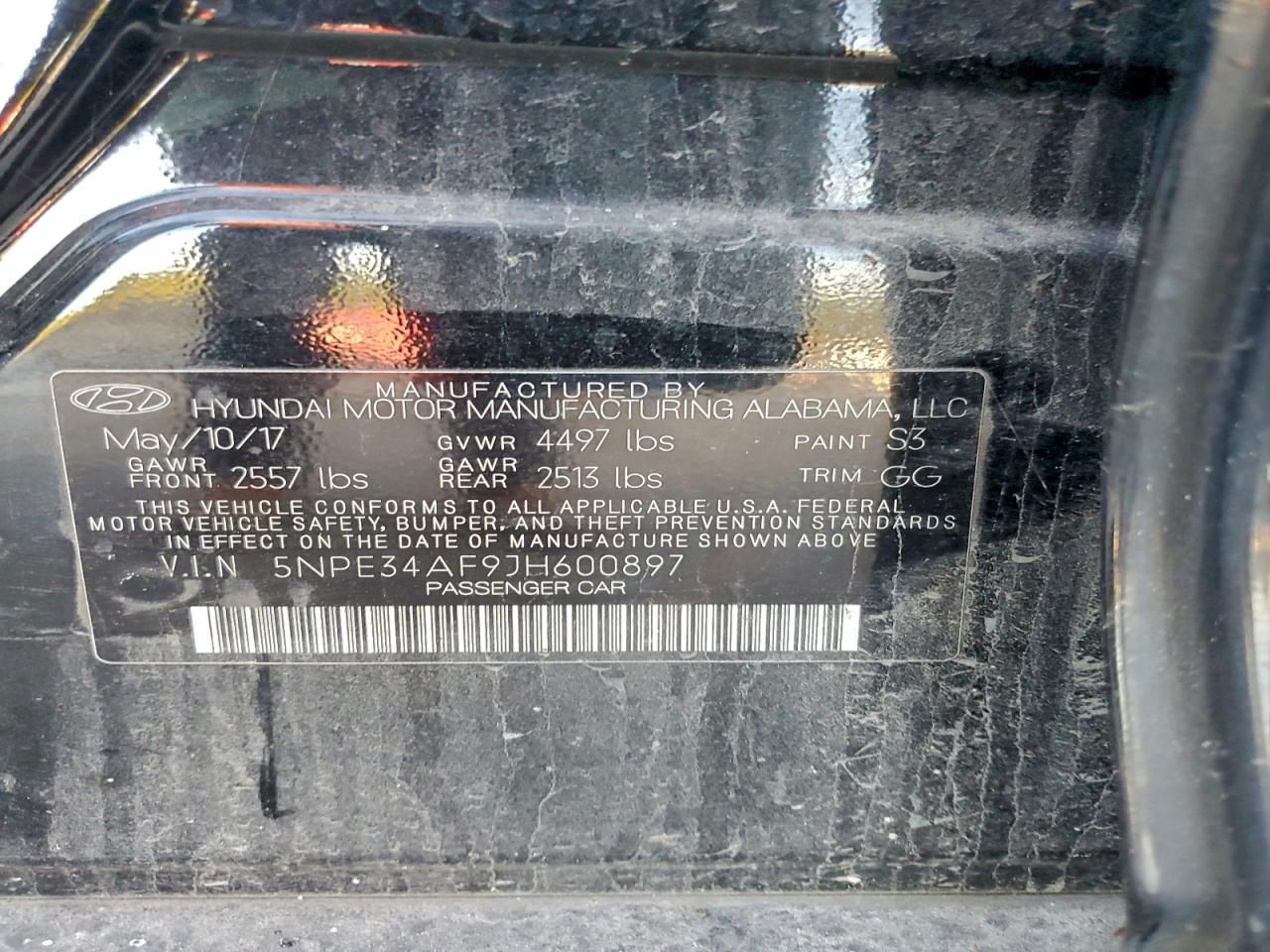 2018 Hyundai Sonata Sport