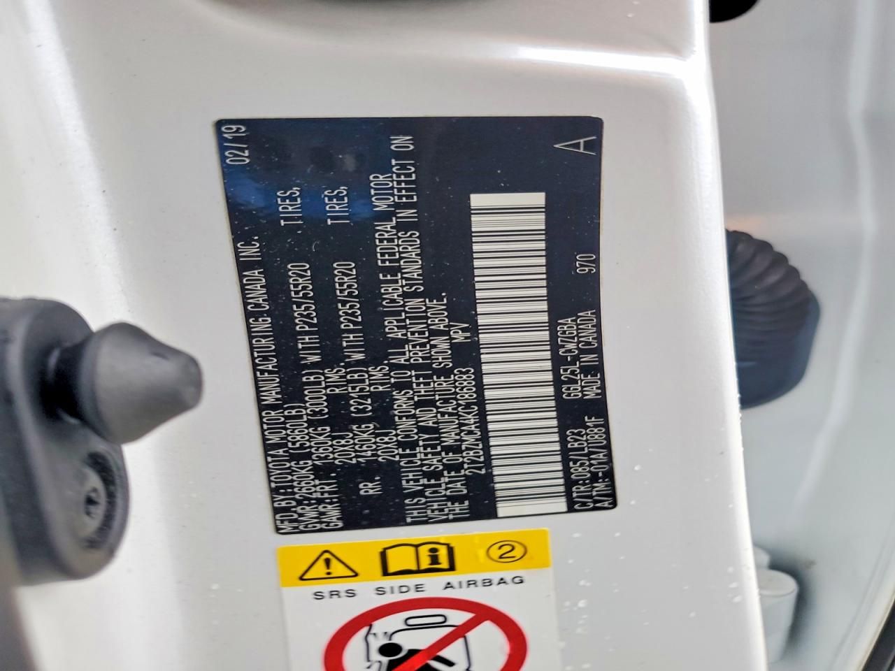 2019 Lexus Rx 350 Base