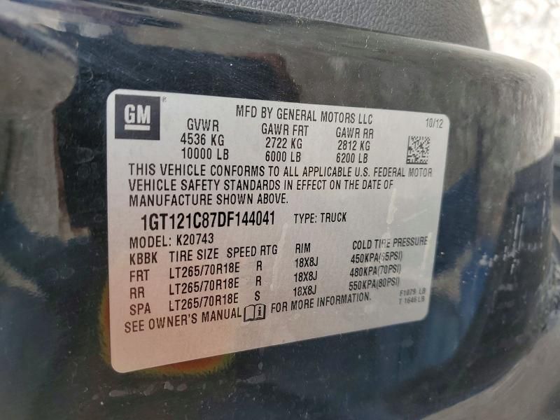 2013 GMC Sierra K2500 slt