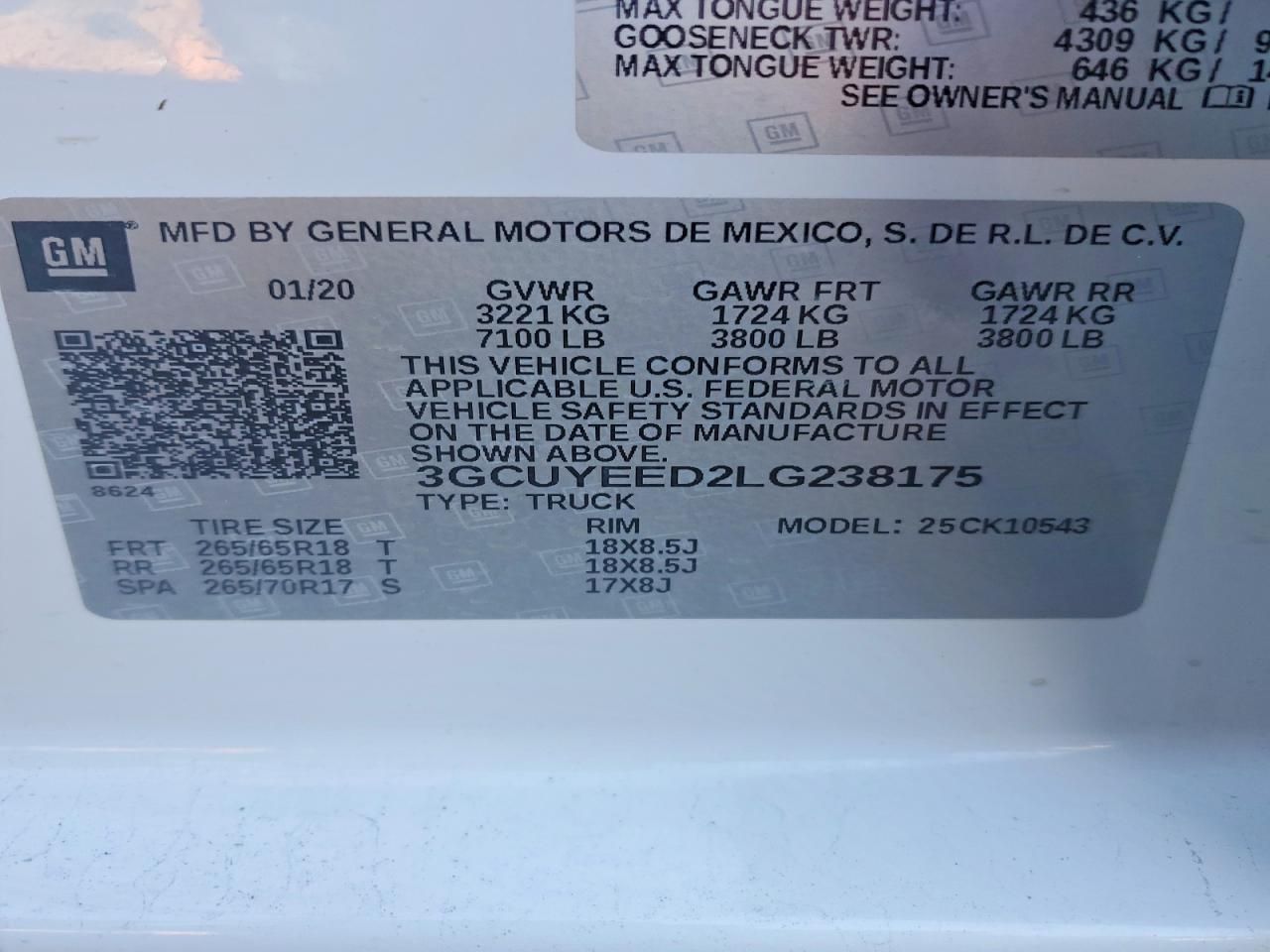 2020 Chevrolet Silverado K1500 rst