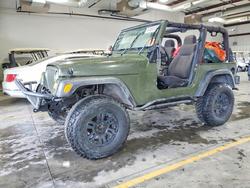 Jeep Wrangler Vehiculos salvage en venta: 2003 Jeep Wrangler / tj Sport