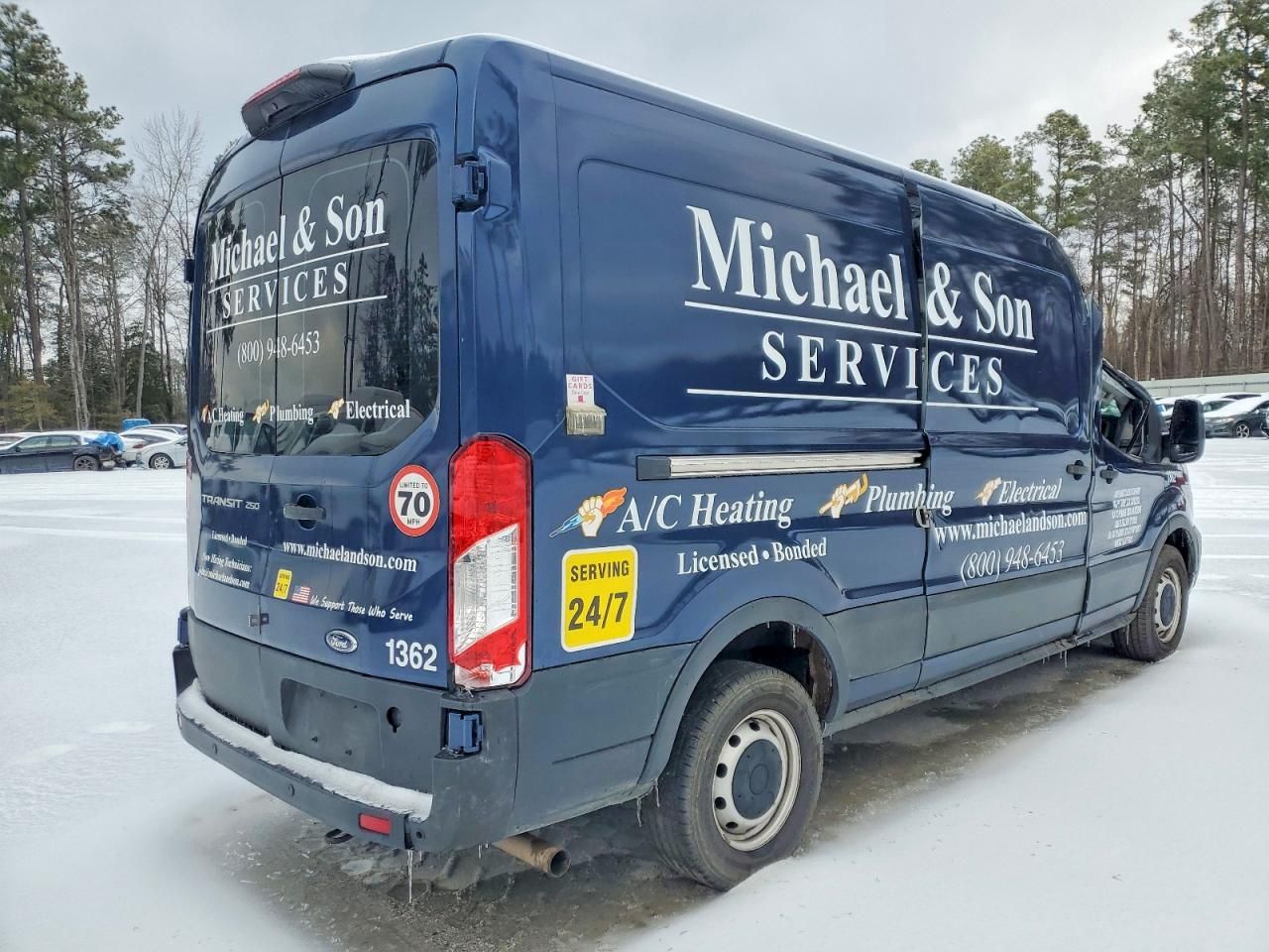 2021 Ford Transit 250 Delivery Van