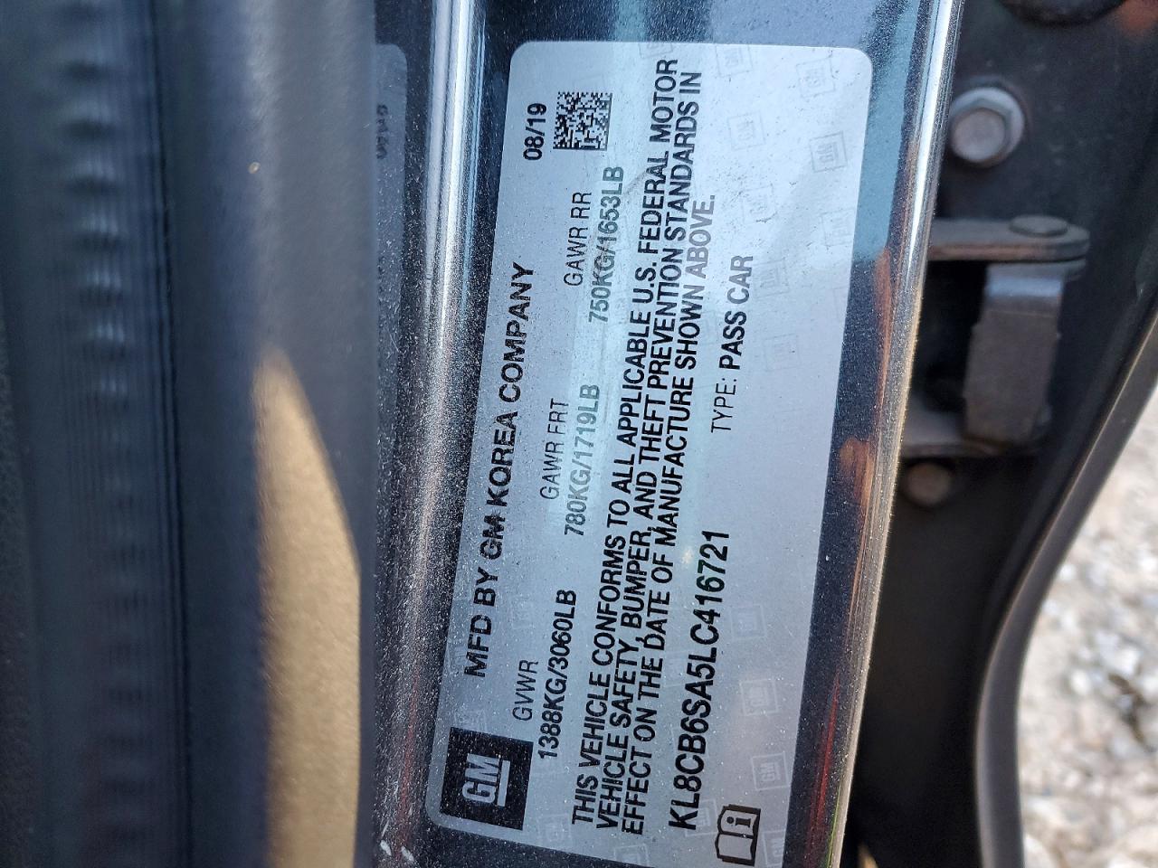 2020 Chevrolet Spark