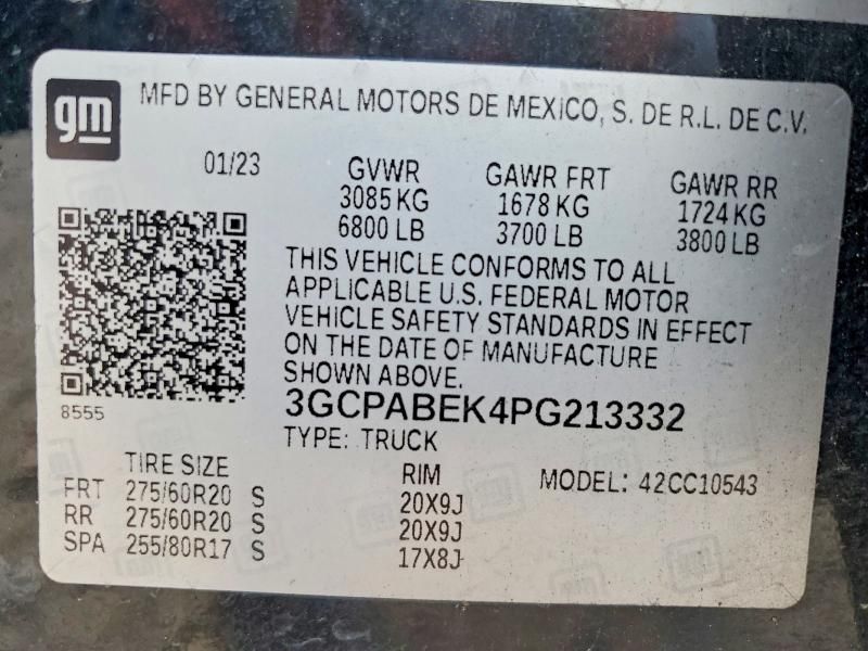 2023 Chevrolet Silverado C1500 Custom